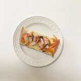 お手軽トマトのチーズトースト